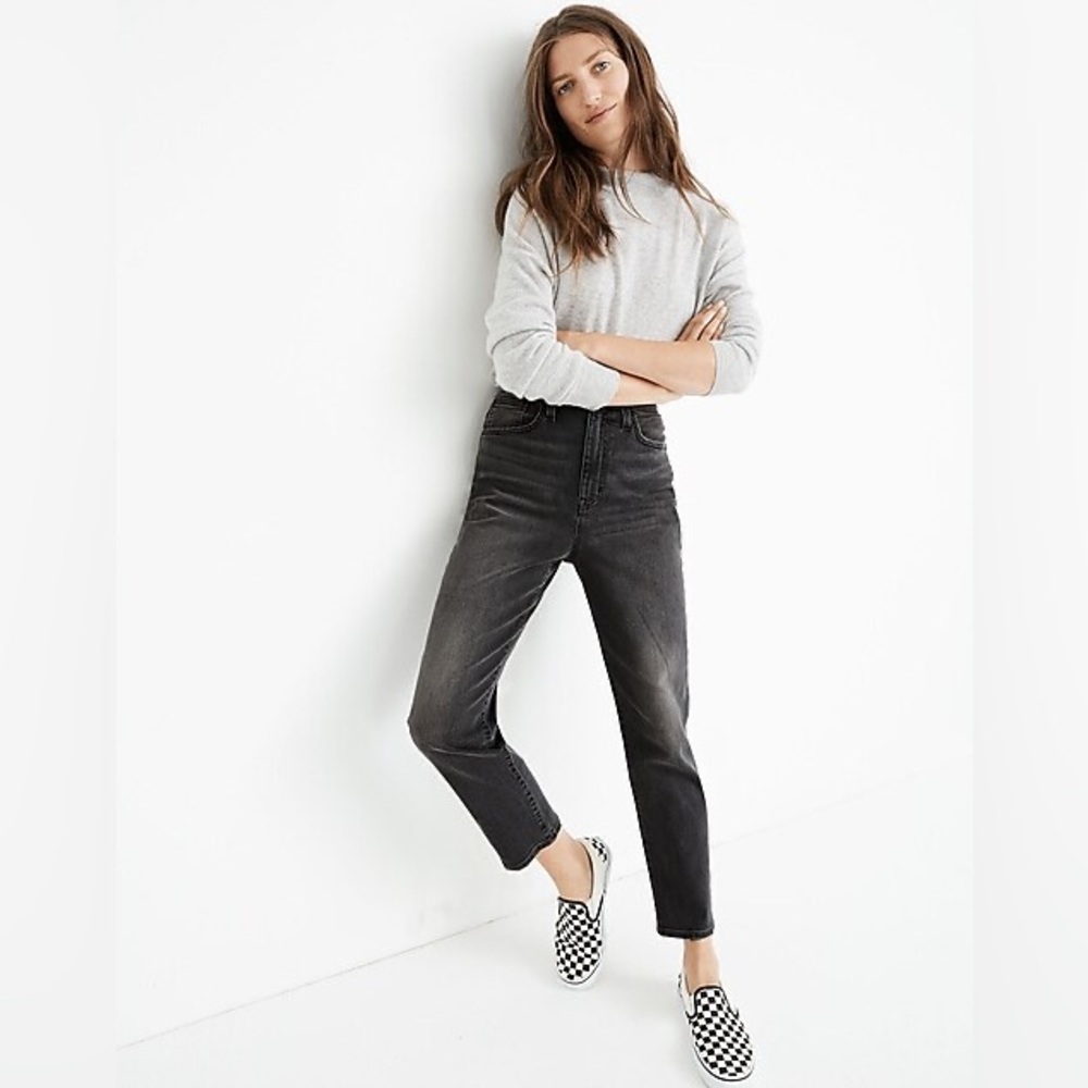 Madewell The Momjean in Dunstable Wash: Comfort Stretch Edition Size 28